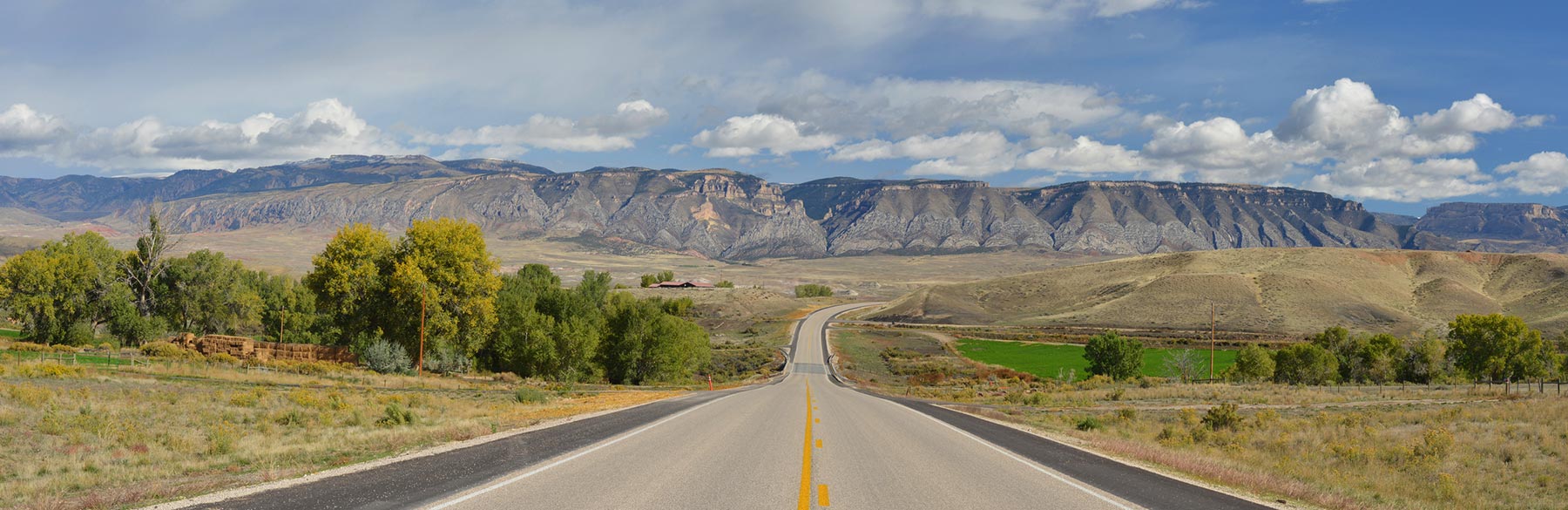 into the Big Horn Mountains